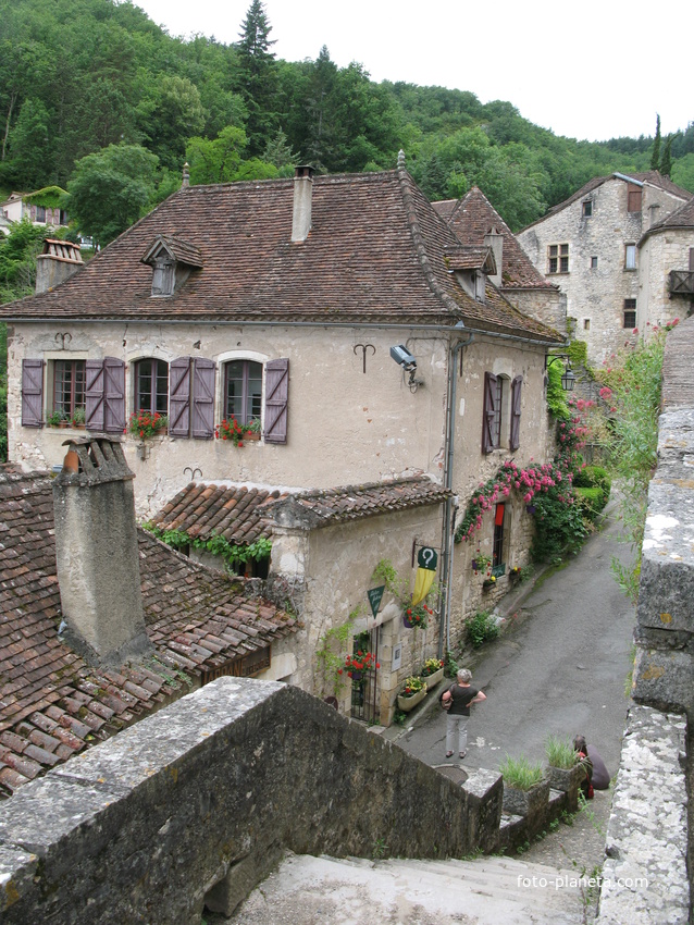 Saint-Cirq-Lapopie (Сен-Сирк-Лапопи) 29/06/2013