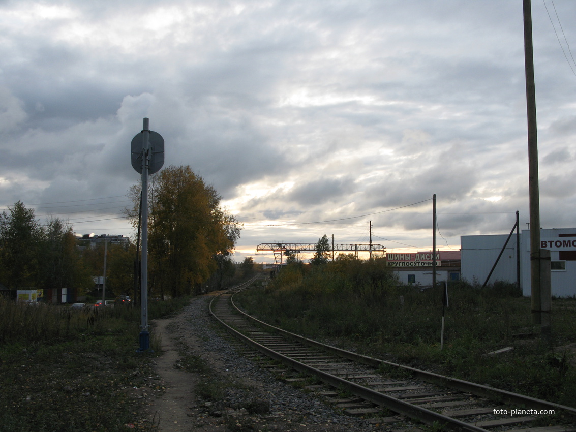 Сыктывкар 2013 дорога к станции