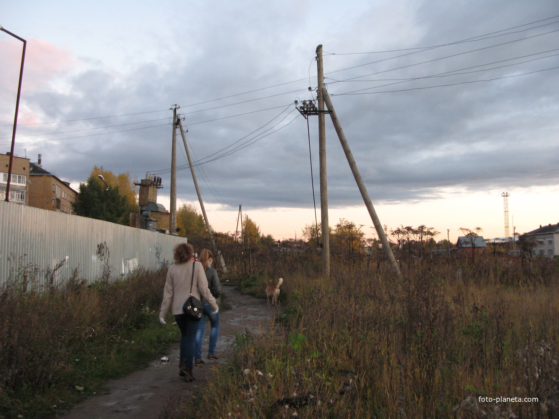 Сыктывкар 2013 дорожка в Строитель