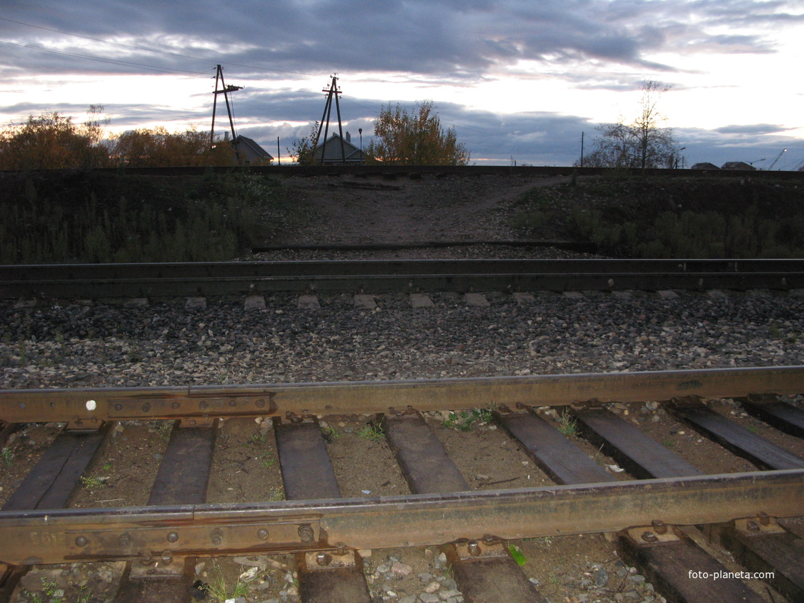 Сыктывкар 2013 народная тропа через ж/д