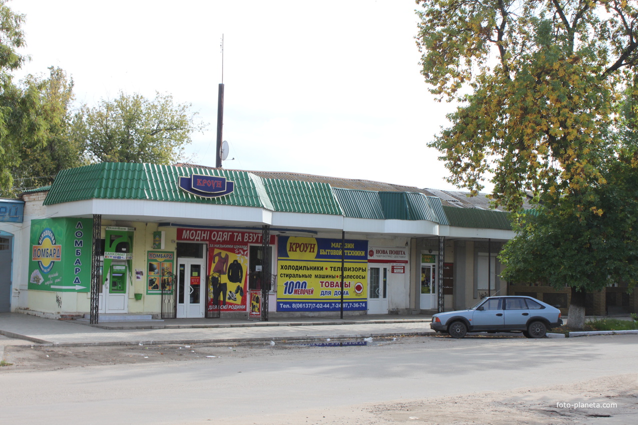 Приморск. Торговый павильон &quot;Кроун&quot;.