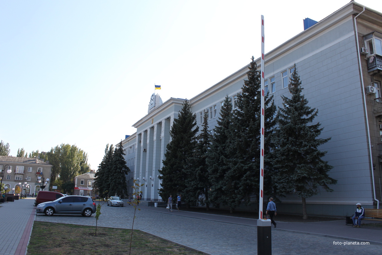 Бердянск. Здание администрации города.