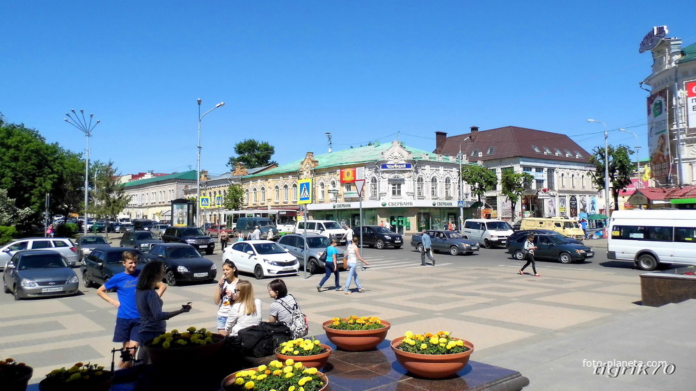 г. Пенза, перекресток ул. Московская. -  ул. Бакунина.