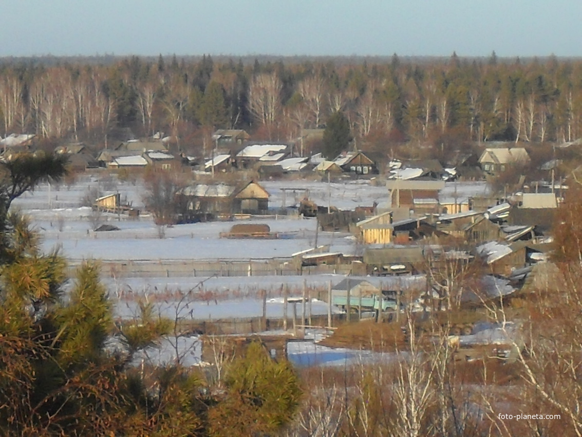 Вид с Яшкиной горы