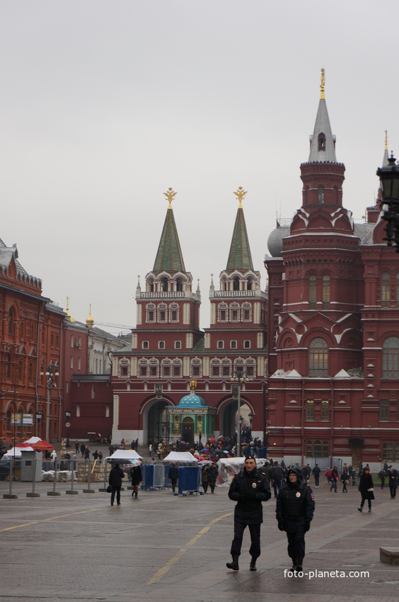 Вход в красную площадь