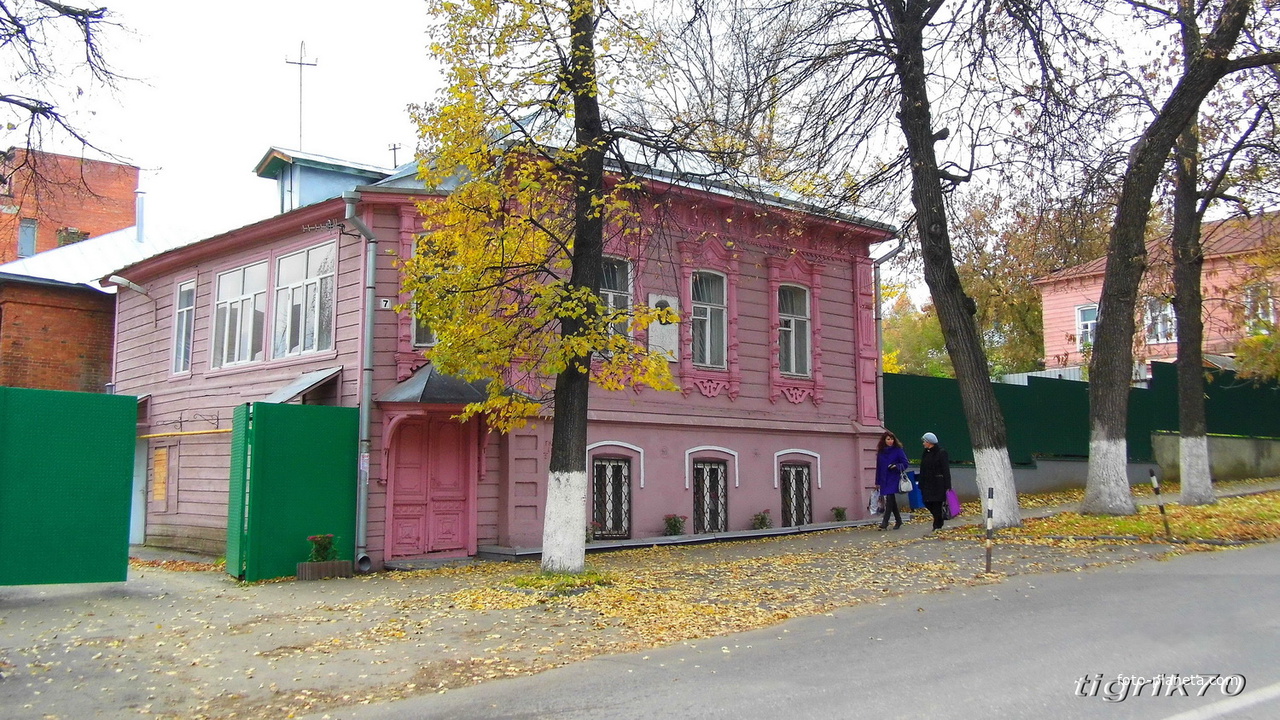 г. Пенза, дом, в котором проживала поэтесса Саломея Нерис.