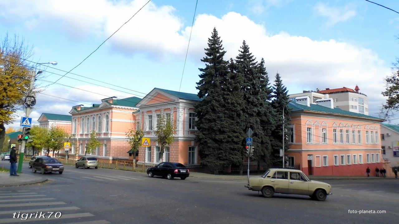 г. Пенза, средняя школа 4, в 1900–1904 г. здание «Реального училища» ул. Володарского (Лекарская).