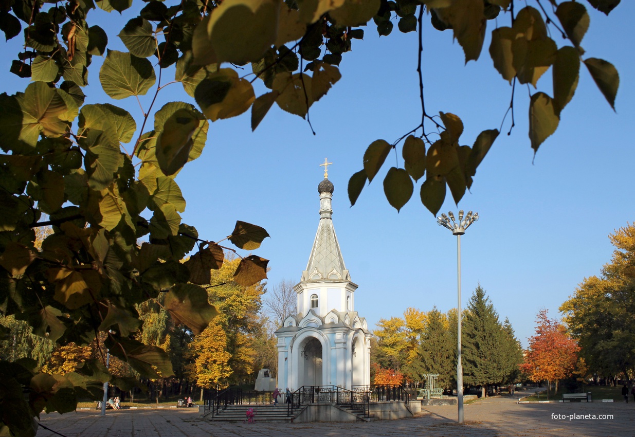 Парк по ул. Гагарина в городе Белгород