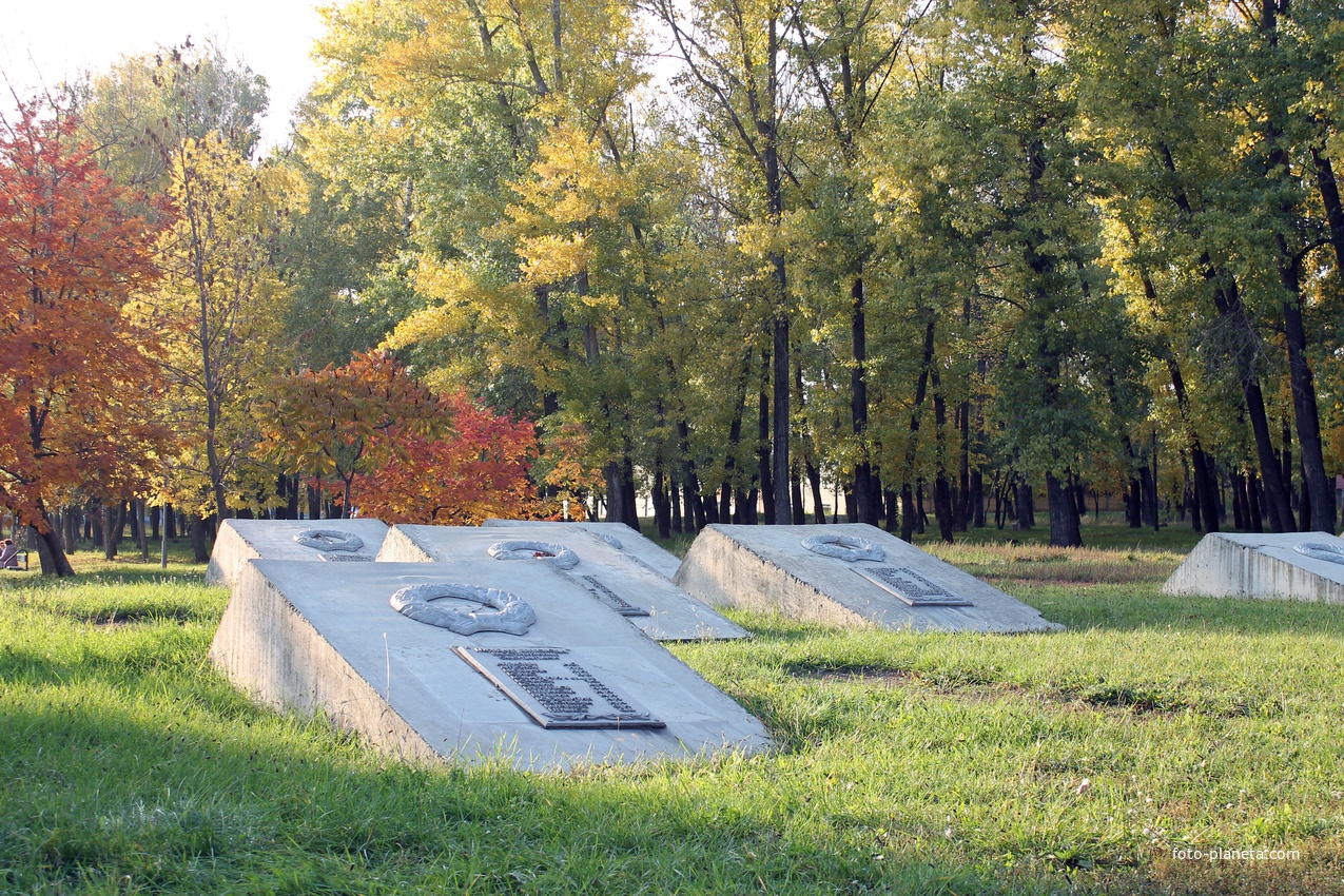 Парк по ул. Гагарина в городе Белгород