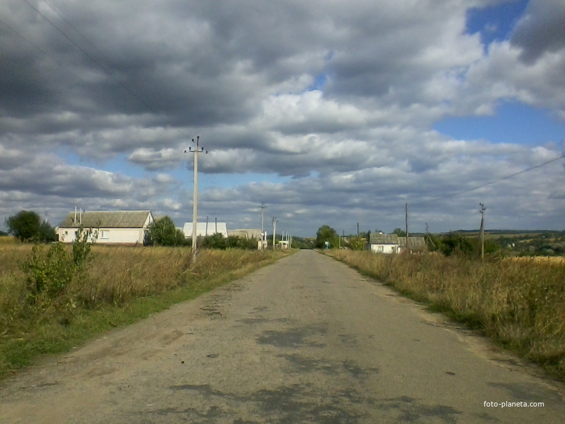 дорога Тростянець-Велика Стратіївка