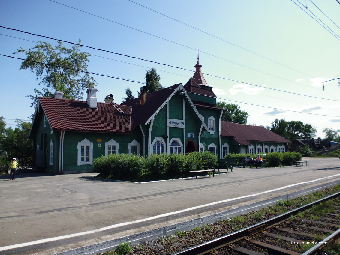 вокзал в Медвежьегорске