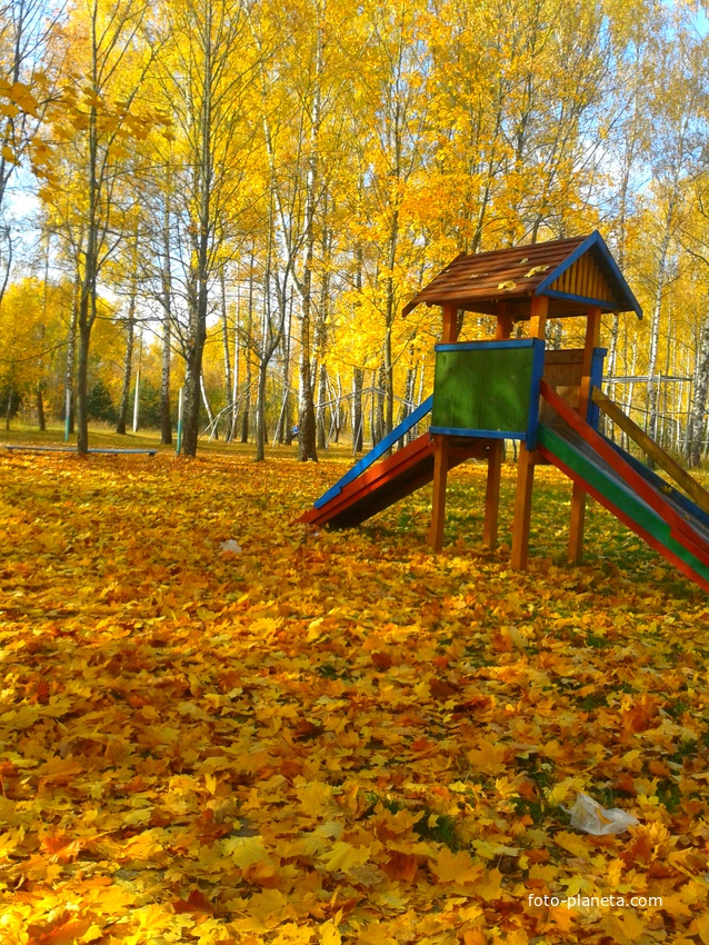 Осень в Бобровичах