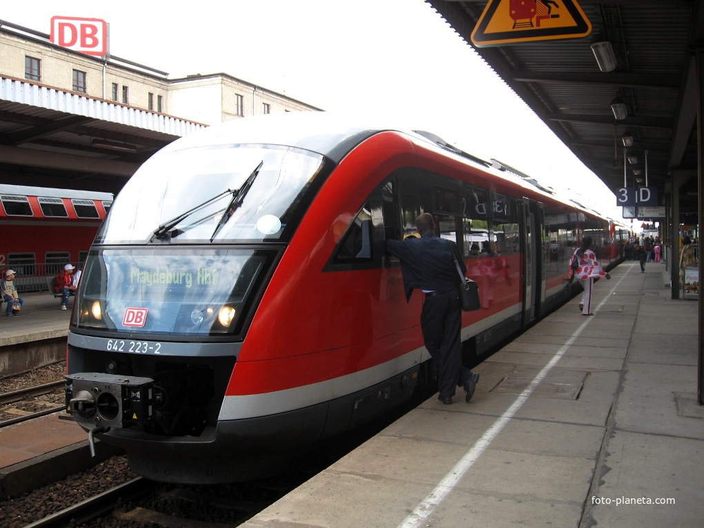 Магдебург, железнодорожный вокзал