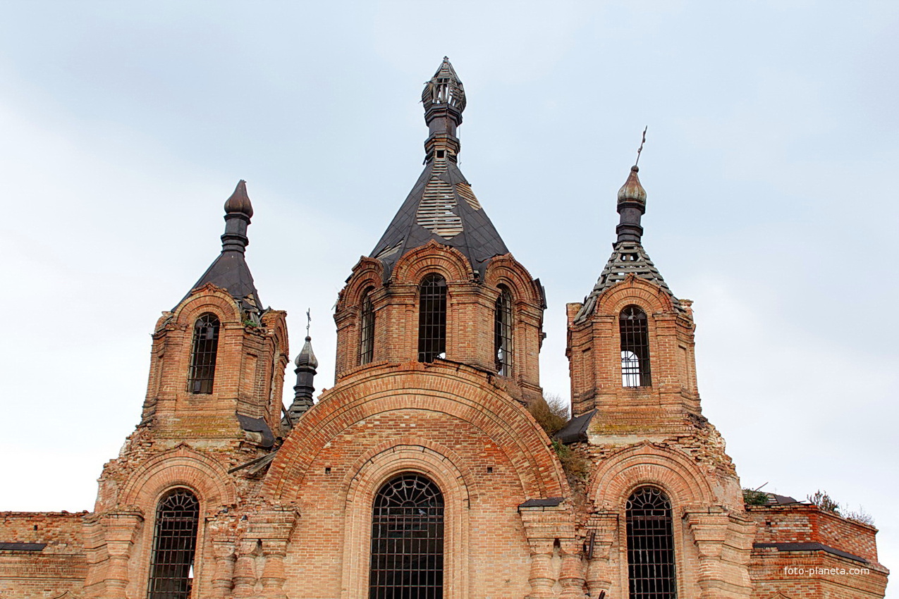Храм Николая Чудотворца - вид на купола