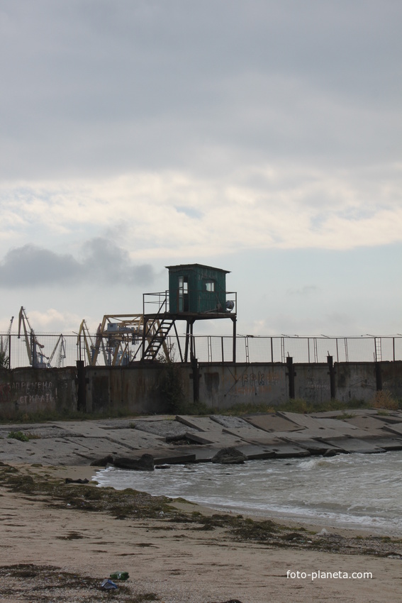 Бердянск. Морской торговый порт.