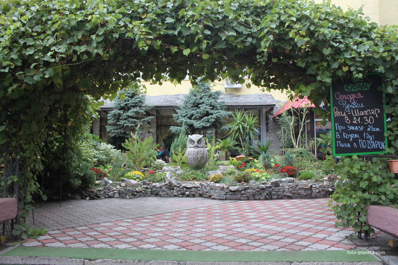 Бердянск. Кафе "Сова".