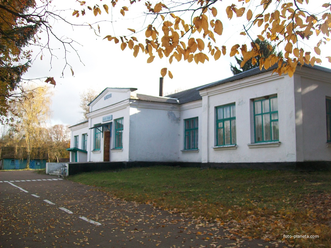 Антоновицька загальноосвітня школа. Збудована в 1961р.