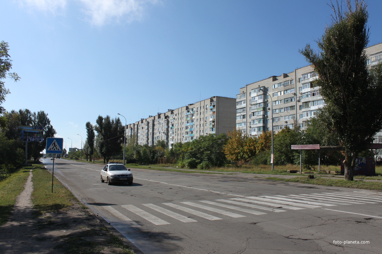 Бердянск. Пр. Пролетарский.