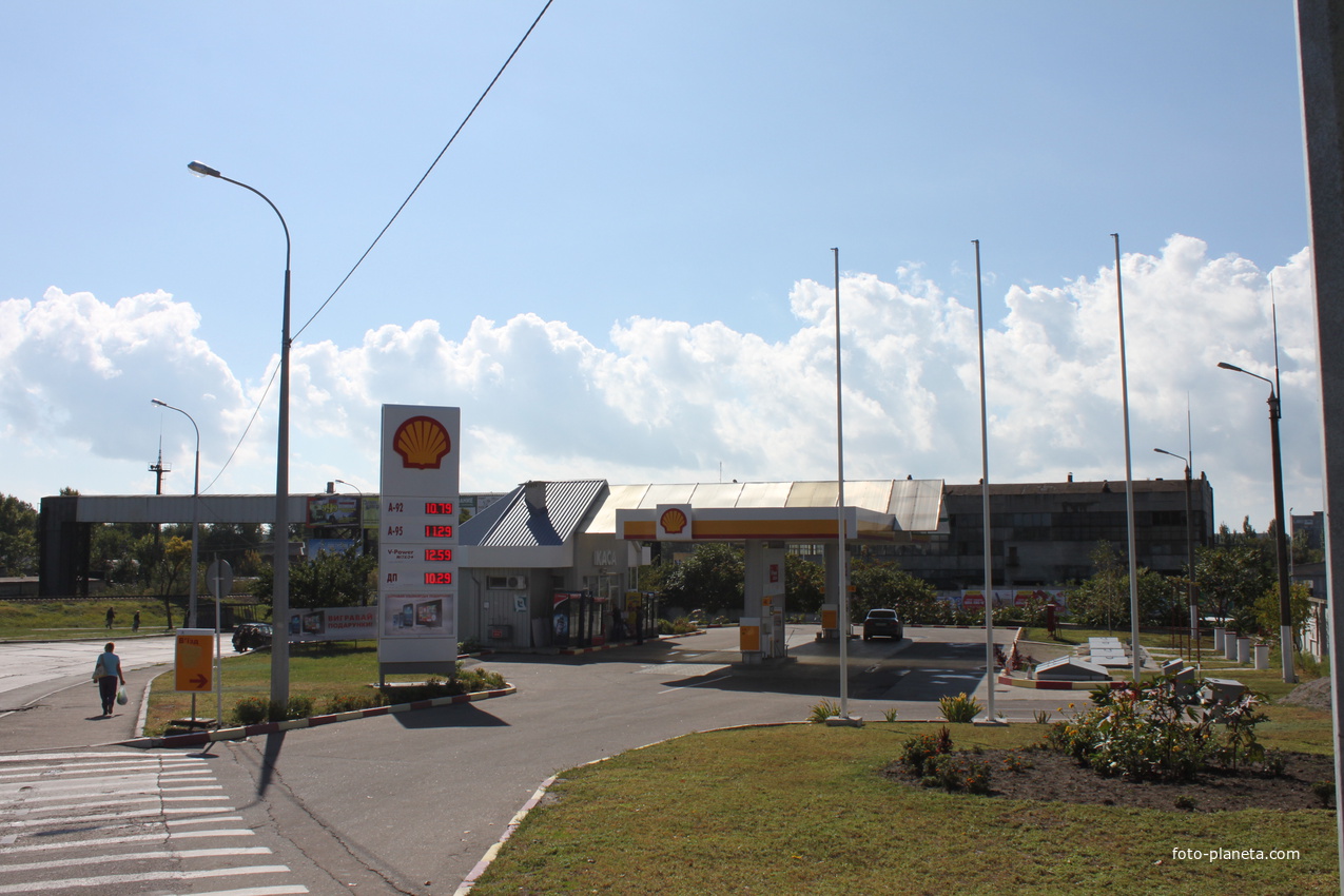 Бердянск. Пр. Пролетарский. АЗС.