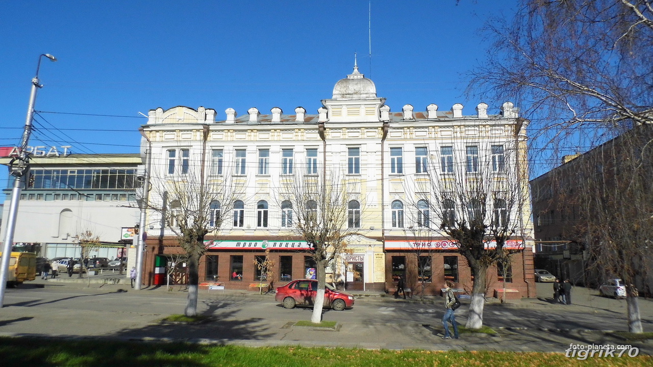 г. Пенза, доходный дом Кузьмина  построен в 1911 г. ул. Рождественская, ныне ул.Горького.