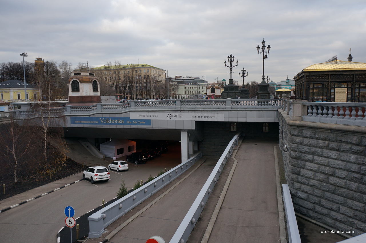 Подземный уровень под Собором Христа Спасителя