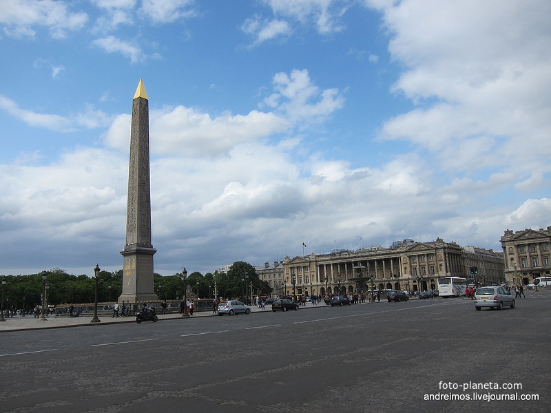 Площадь Согласия (Place de la Concorde)