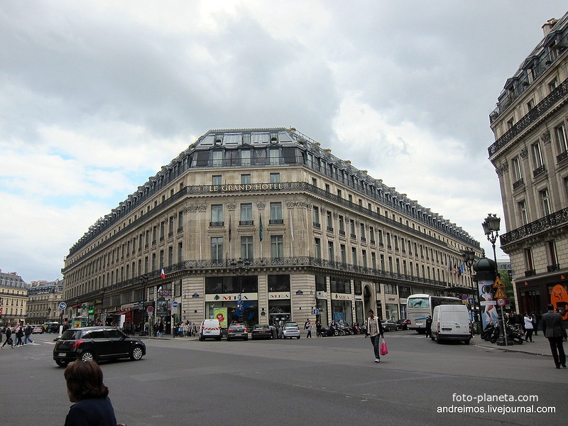 Отель &quot;ИнтерКонтиненталь Париж Ле Гранд&quot; (InterContinental Paris Le Grand)