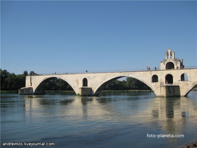 Мост Сен-Бенезе (Pont Saint-Benezet)