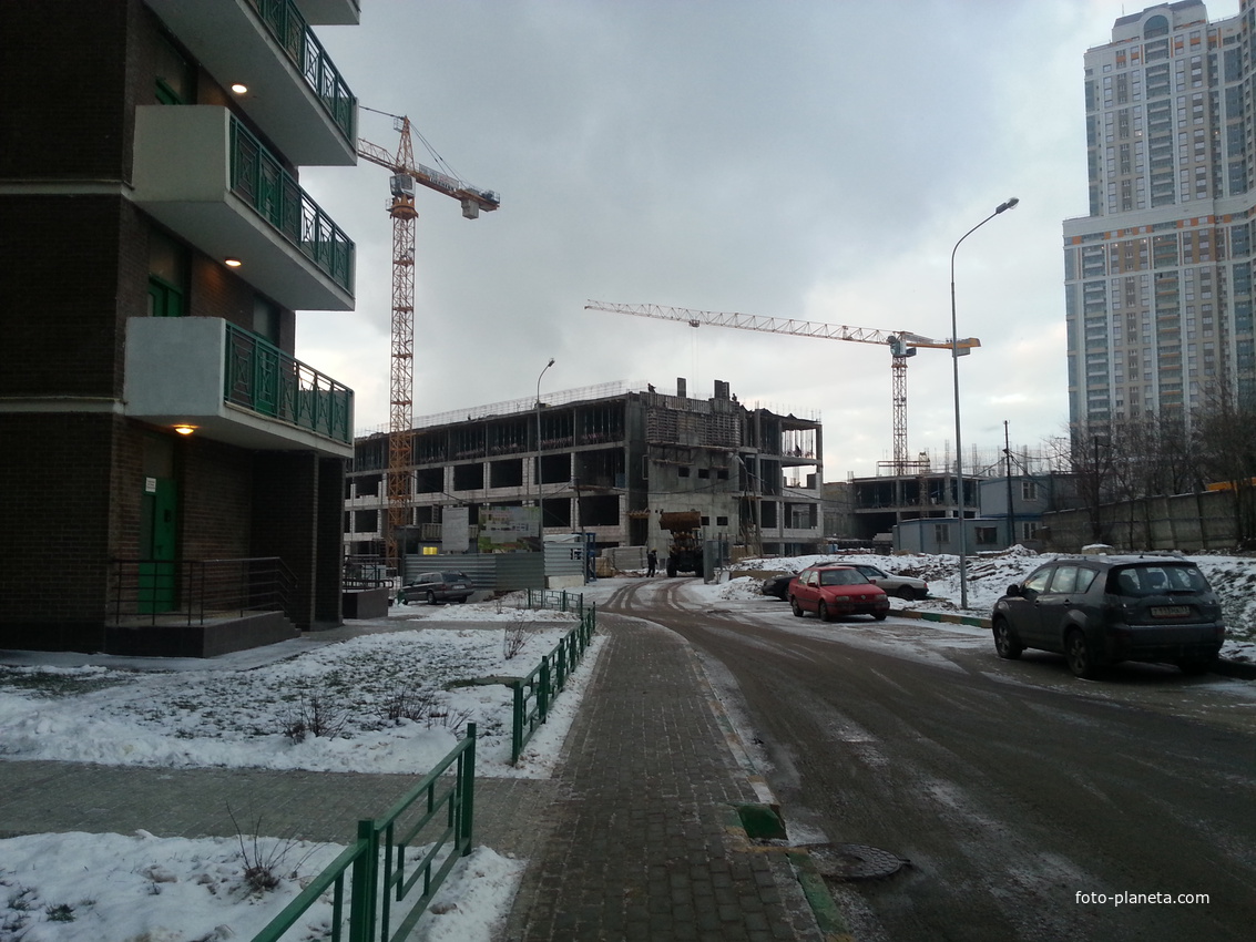 Строительство школы на Загорьевском проезде