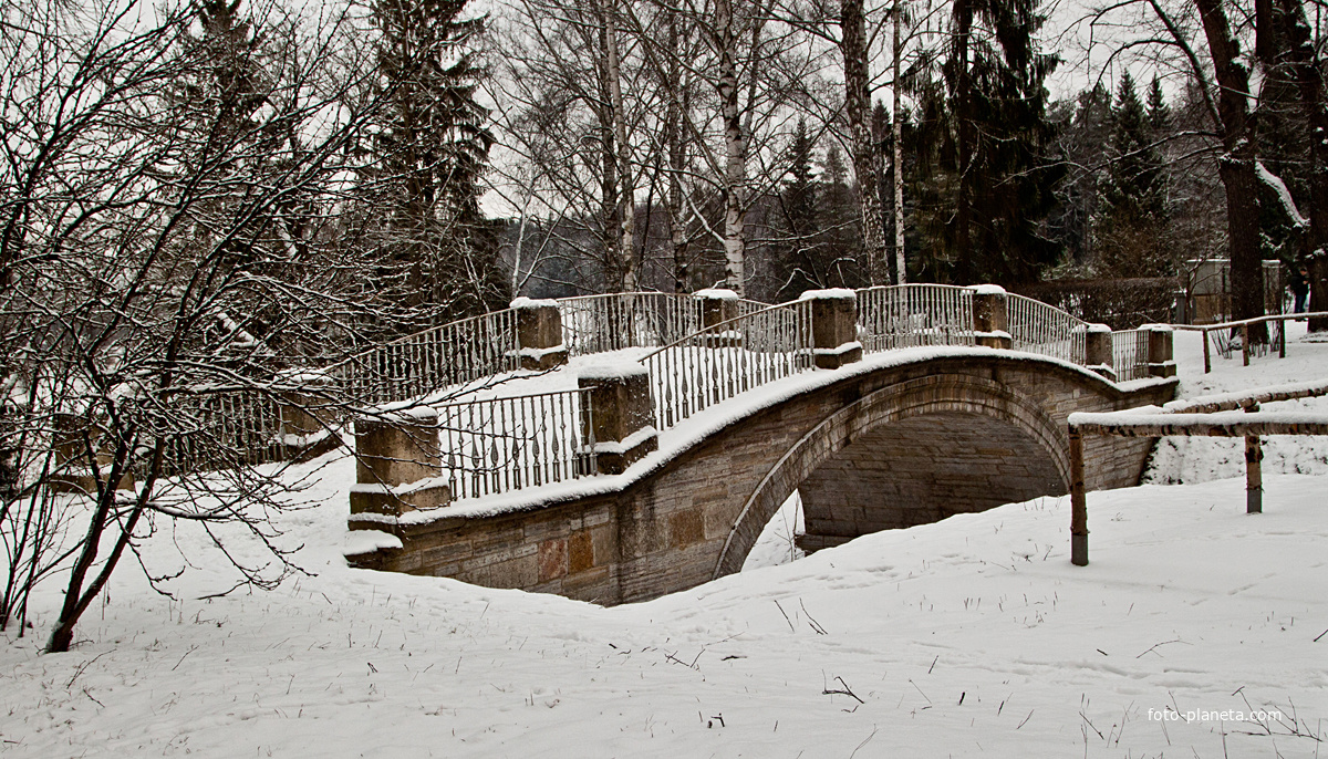 Мост в Павловском парке