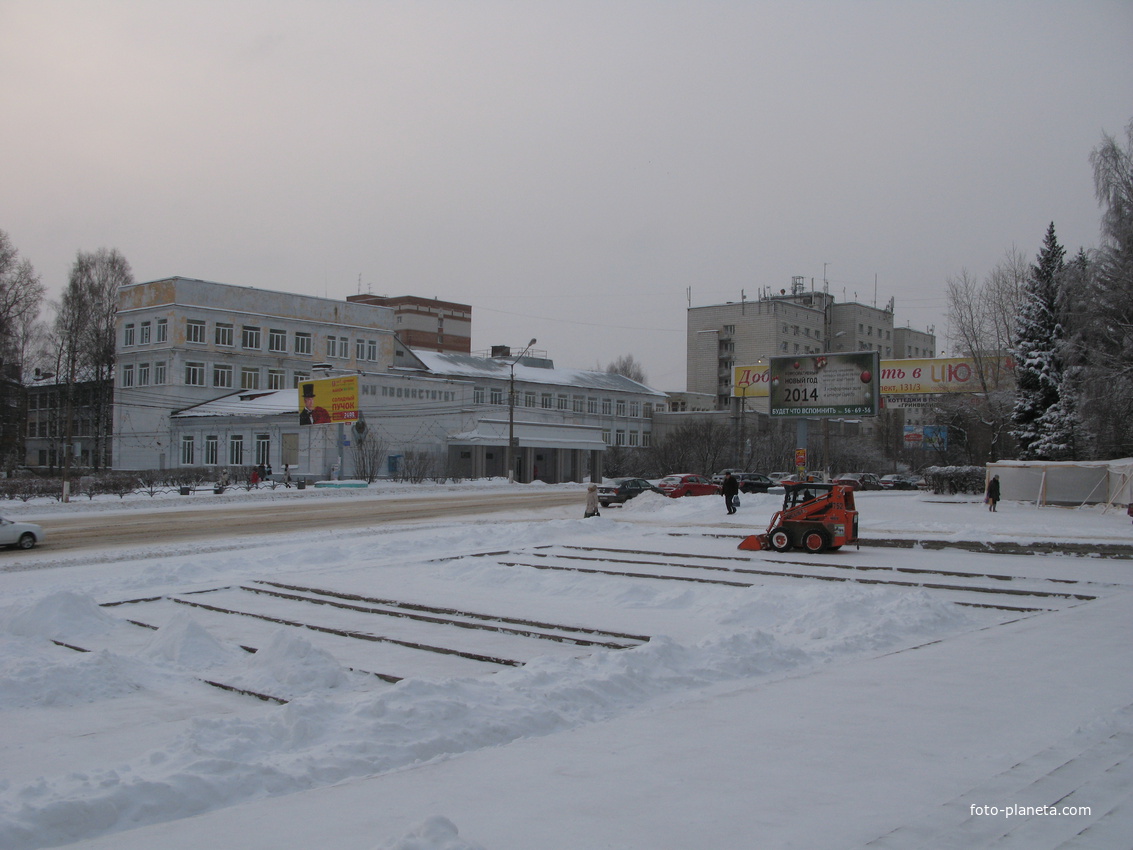 Сыктывкар декабрь 2013 пединститут старое здание