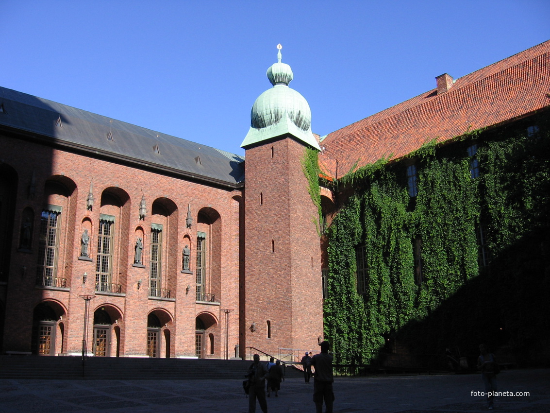 Стокгольм, стены ратуши