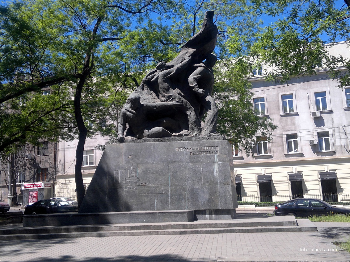 Одесса. Памятник восстанию Потёмкинцев.