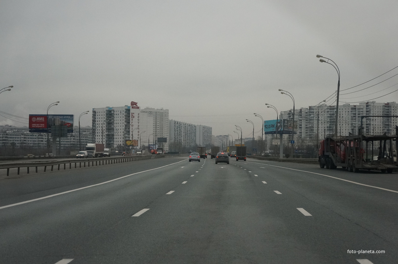 Въезд в район Загорье, Липецкая улица