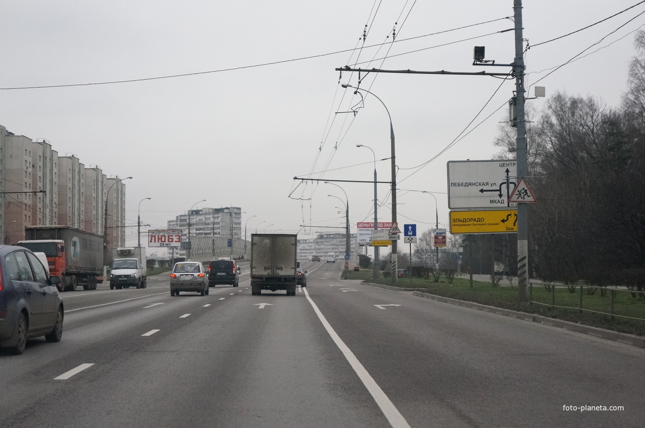 Эстакада на Липецкой улице