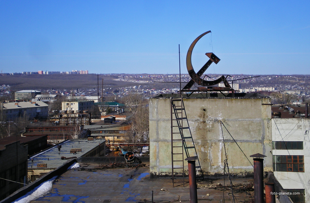 Вид с крыши завода поршневых колец &quot;Стапри&quot;