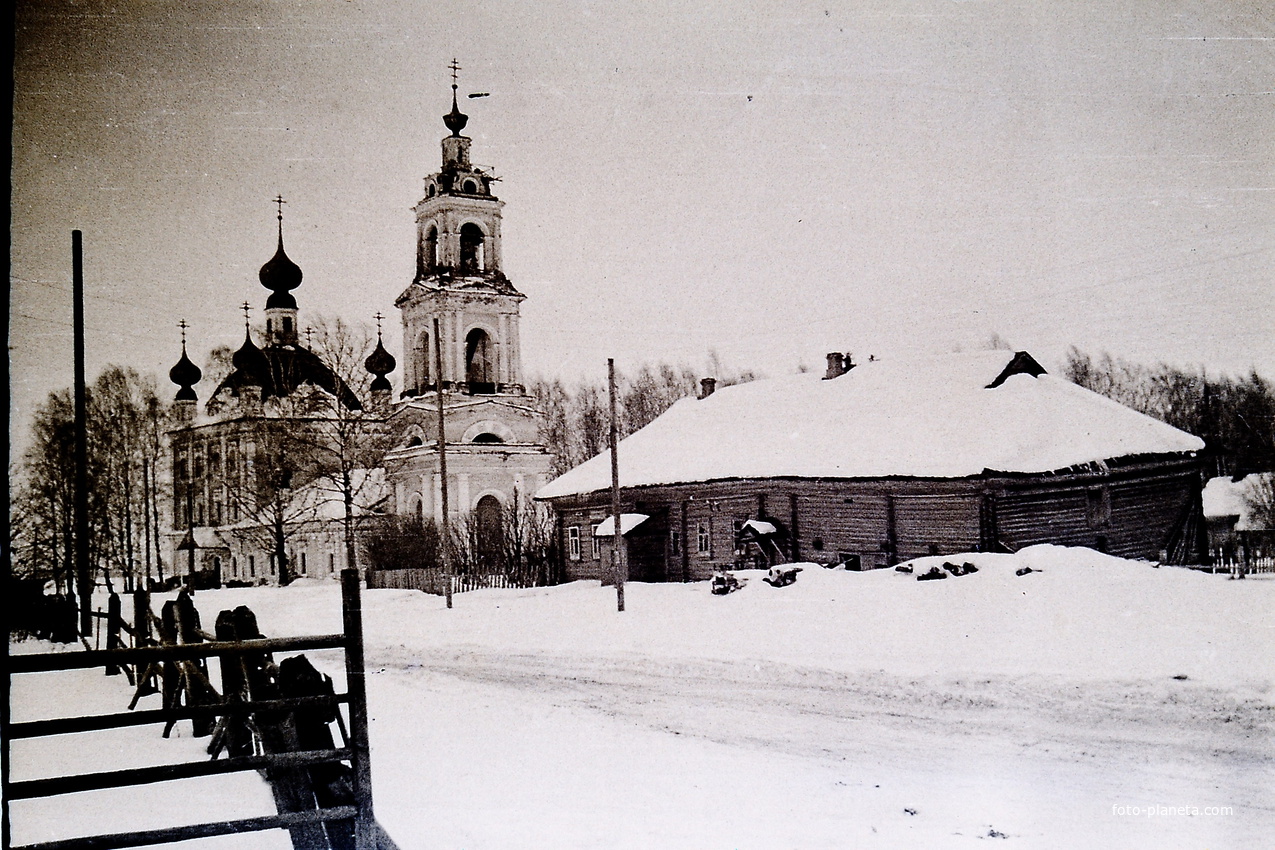 Преображенская Церковь село Николо высока Весьегонского района