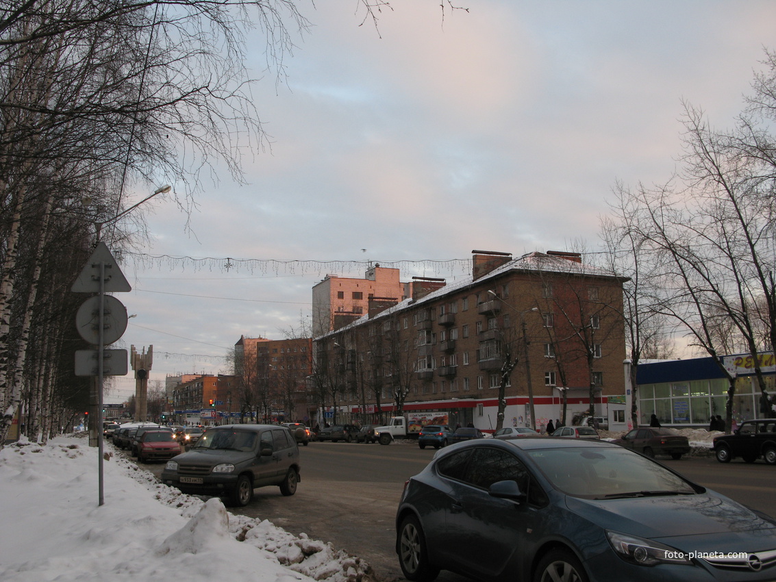 Сыктывкар декабрь 2013 ул. Коммунистическая