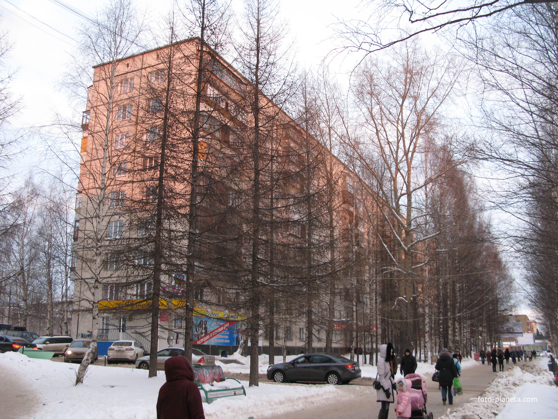 Сыктывкар декабрь 2013 ул. Коммунистическая