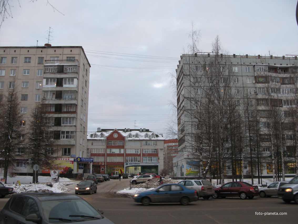Сыктывкар декабрь 2013 ул. Коммунистическая