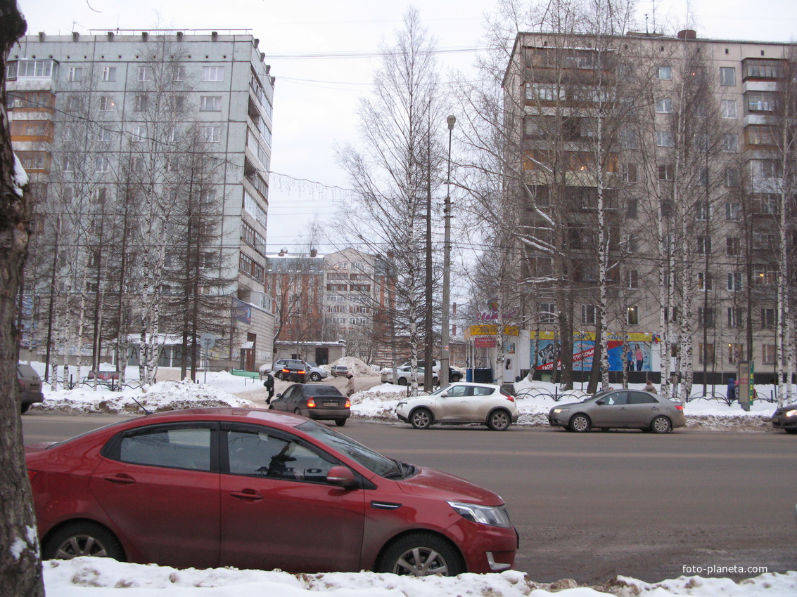 Сыктывкар декабрь 2013 ул. Коммунистическая