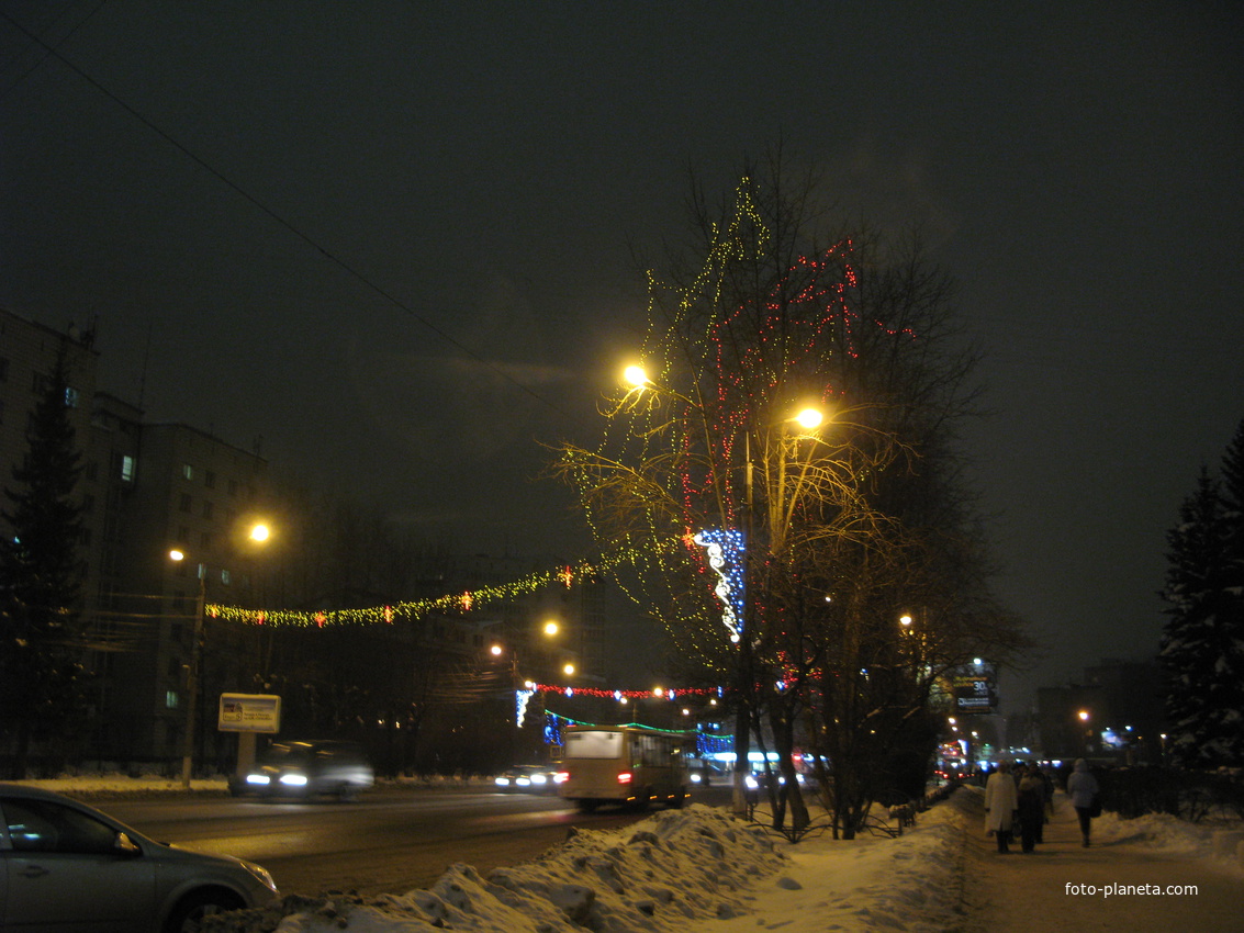 Сыктывкар декабрь 2013 ул. Коммунистическая