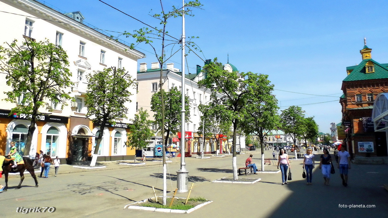 г. Пенза, ул. Московская.