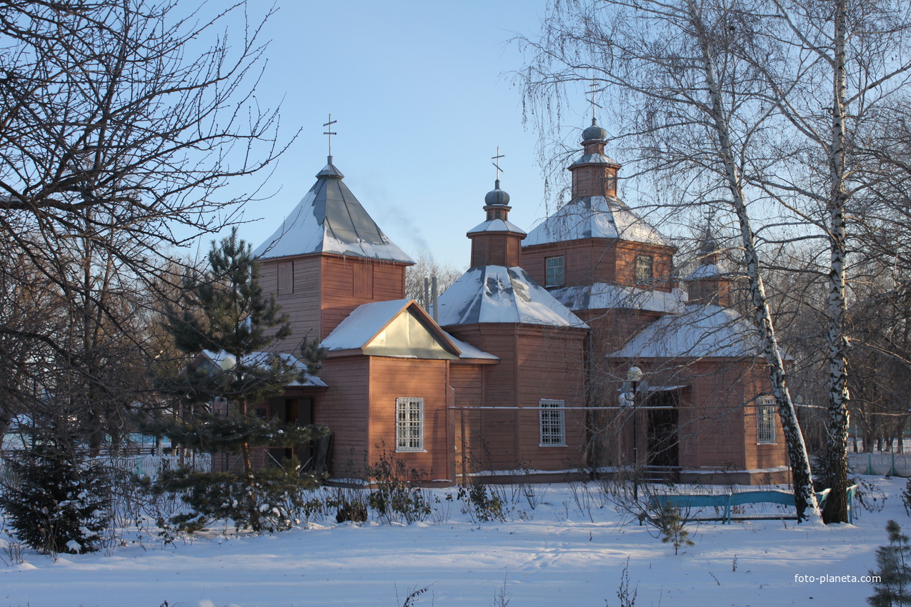 Верхососна. Ильинская церковь.