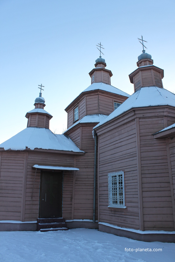 Верхососна. Ильинская церковь.