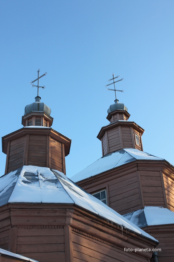 Верхососна. Ильинская церковь.