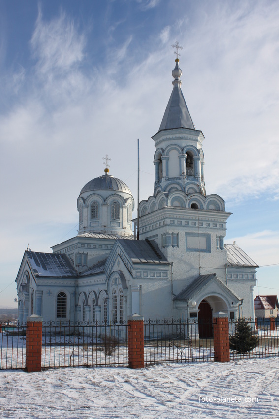 Стрелецкое. Храм Всемилостивого Спаса.