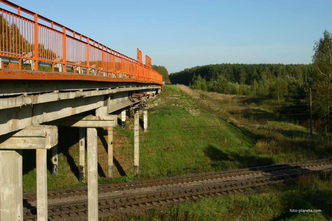 Марьинский мост через железную дорогу