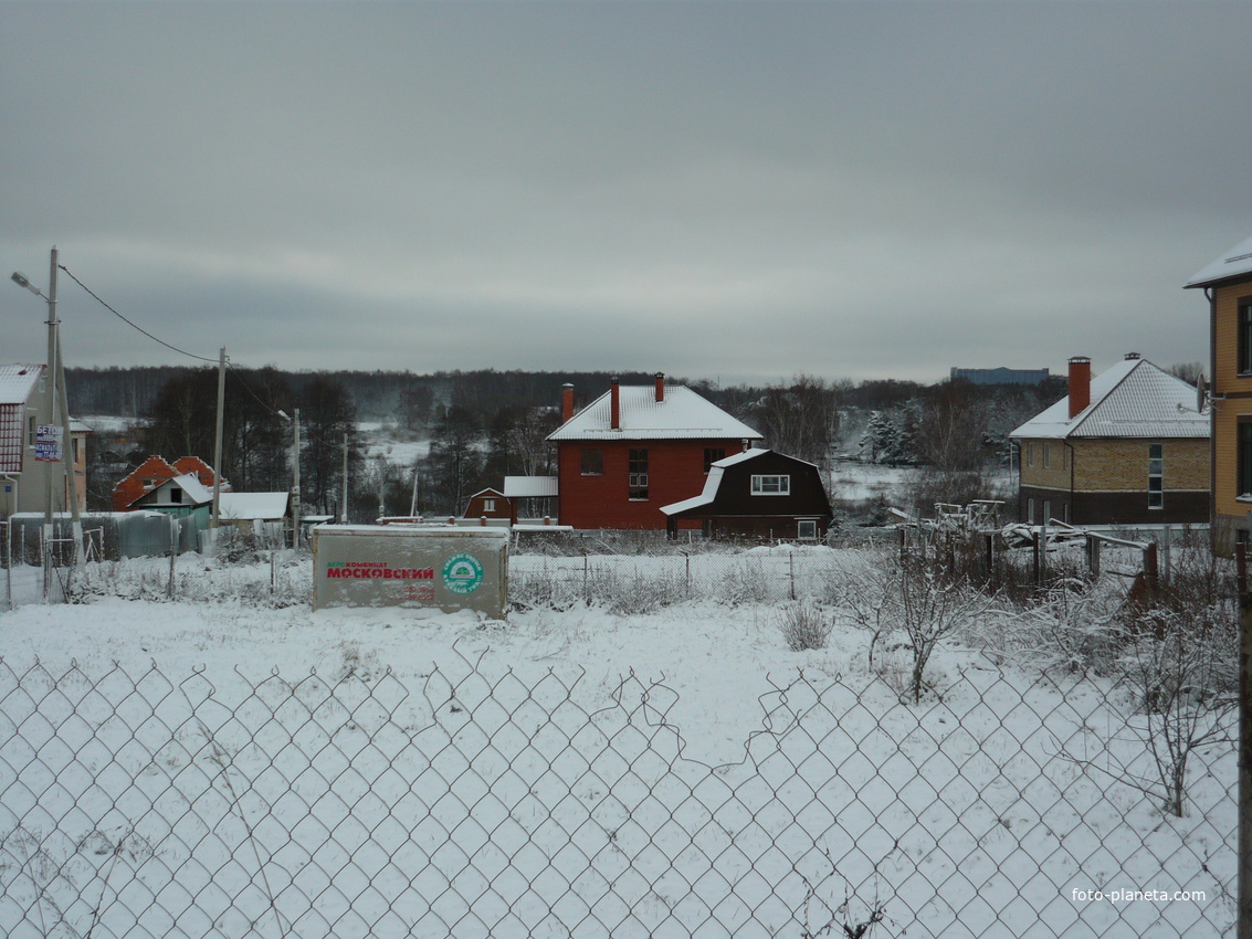 Зимний пейзаж в Лапшинке.