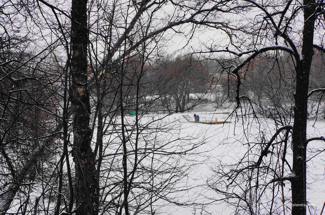 Пруд в старом Загорьевском усадебном парке